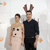 Paula Echevarría y Miguel Angel Silvestre en la presentación de 'Galerías Velvet'