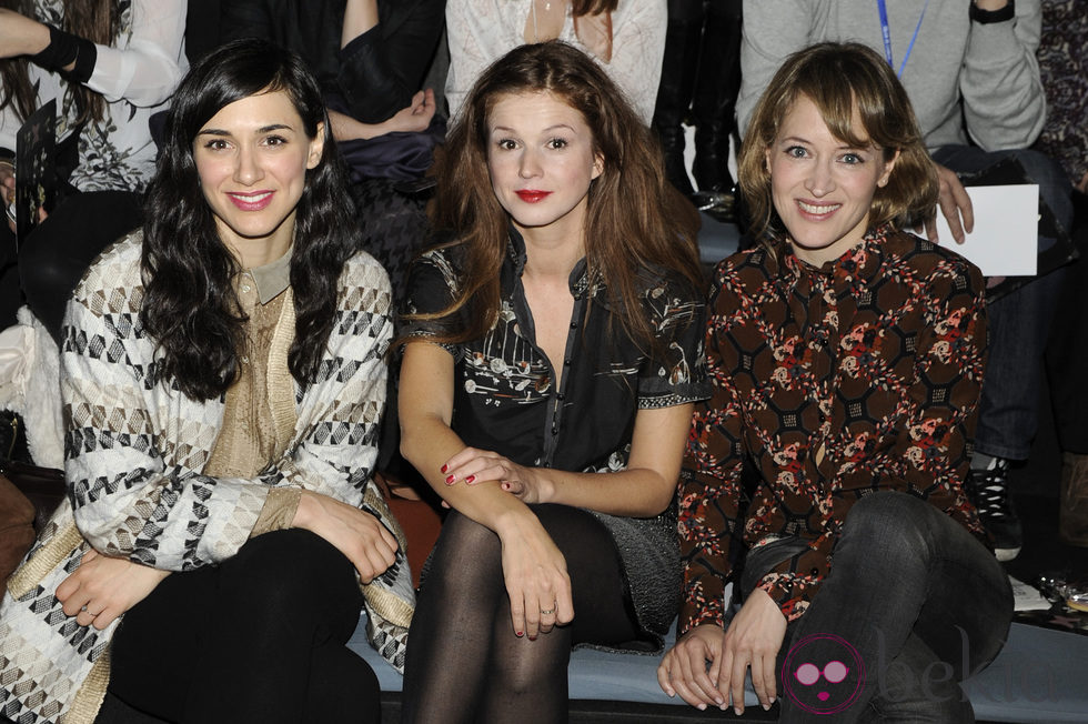 Marian Aguilera y Marta Larralde en el desfile de Ailanto en Madrid Fashion Week otoño/invierno 2014/2015 