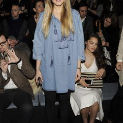 Laura Hayden en el desfile de Ángel Schlesser en Madrid Fashion Week otoño/invierno 2014/2015