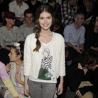 Nerea Camacho en el desfile de Ana Locking en Madrid Fashion Week otoño/invierno 2014/2015