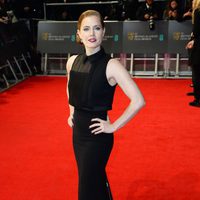 Amy Adams en la alfombra roja de los BAFTA 2014