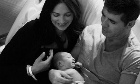 Simon Cowell y Lauren Silverman presentan a su hijo Eric Philip