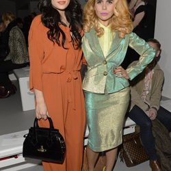 Jessie J y Paloma Faith en el front row de la Semana de la Moda de Londres 2014