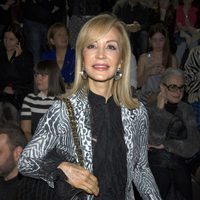 Carmen Lomana en el front row de Davidelfín en Madrid Fashion Week 2014