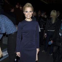 Soraya en el front row de Juanjo Oliva en Madrid Fashion Week 2014