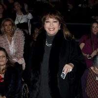 Massiel en el front row de Miguel Marinero y Jesús Lorenzo en Madrid Fashion Week 2014