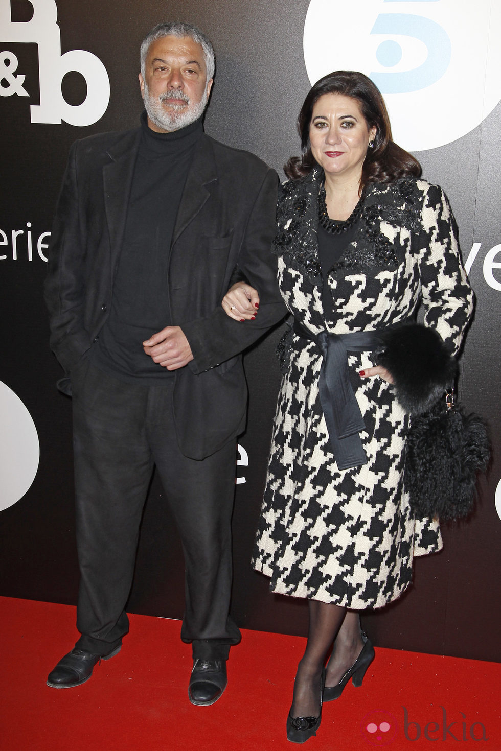 Adolfo Fernández y Luisa Martín en el estreno de 'B&B, de boca en boca'