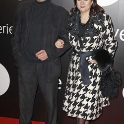 Adolfo Fernández y Luisa Martín en el estreno de 'B&B, de boca en boca'