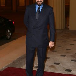 Ralph Fiennes en una recepción en Buckingham Palace