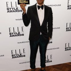 Pharrell Williams en los Elle Style Awards 2014