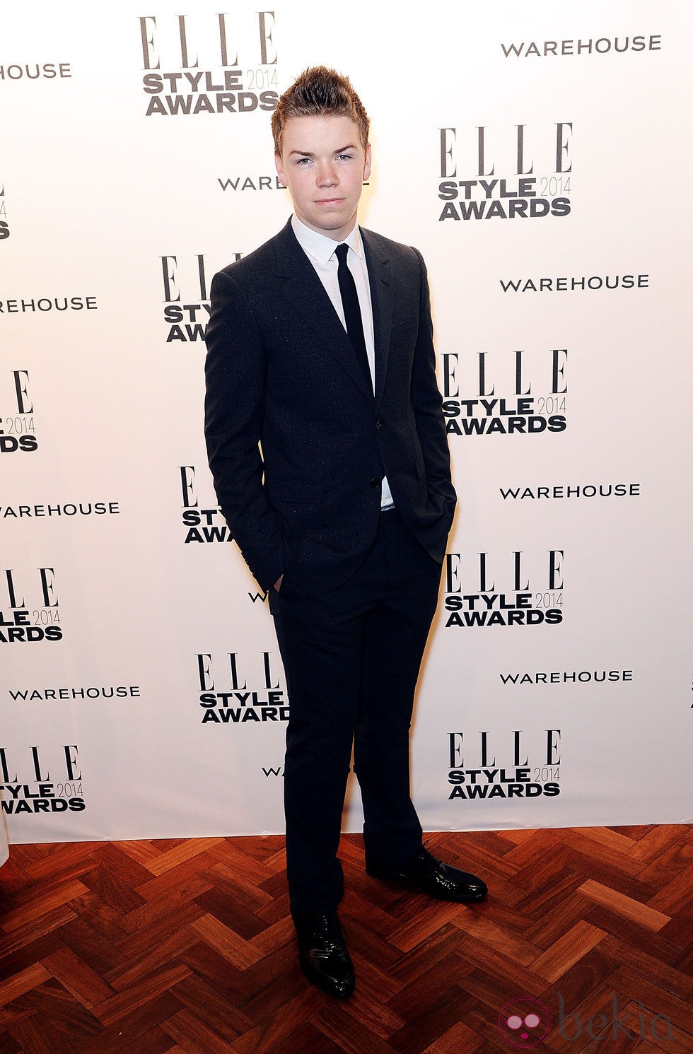 Will Poulter en los Elle Style Awards 2014