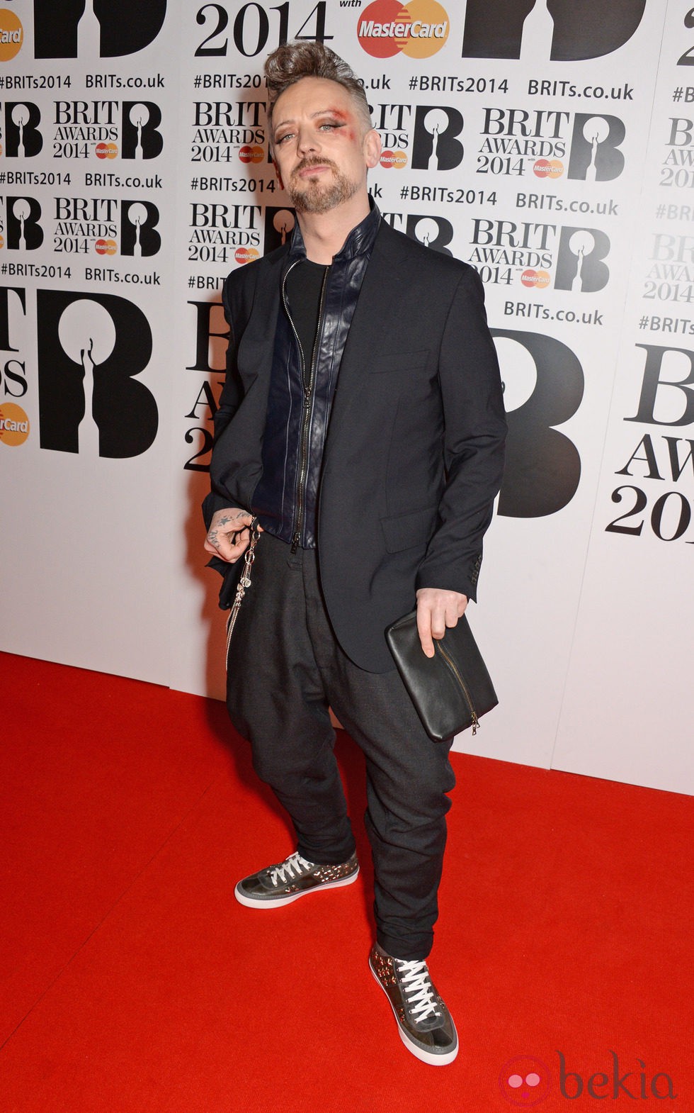 Boy George en los Brit Awards 2014