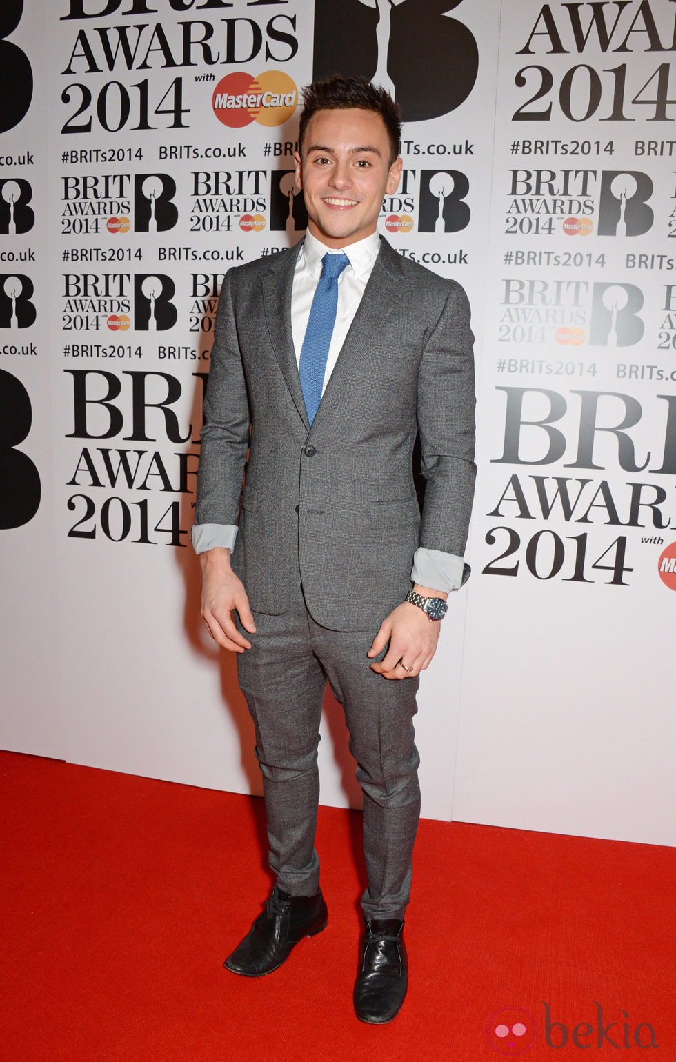 Tom Daley en los Brit Awards 2014