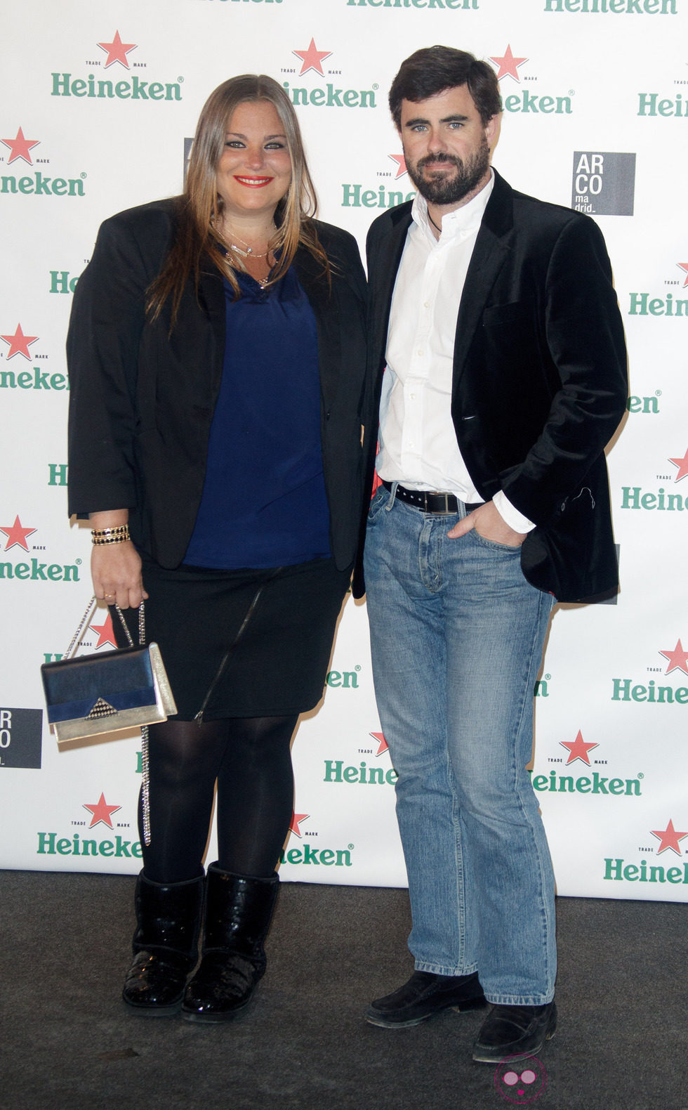 Caritina Goyanes y Antonio Matos en el cóctel previo a la inauguración de ARCO 2014