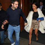 Cesc Fábregas sale de cenar con Daniella Semaan en Londres