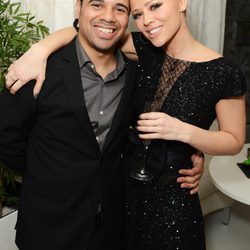 Kimberley Walsh y su novio Justin Scott