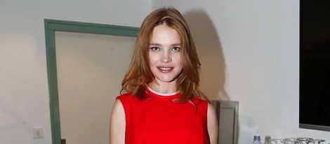 Natalia Vodianova en el desfile de Etam en la Paris Fashion Week 2014