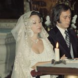 Paco de Lucía y Casilda Varela el día de su boda