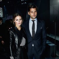 Olivia Palermo y Johannes Huebl en el desfile de H&M en la Semana de la Moda de París 2014