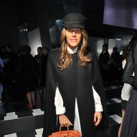 Anna dello Russo en el desfile de H&M en la Semana de la Moda de París 2014