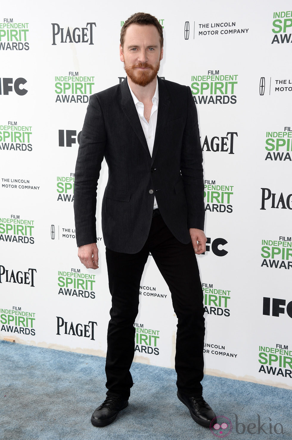 Michael Fassbender en los Independent Spirit Awards 2014