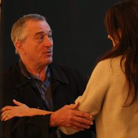 Penélope Cruz y Robert de Niro en los ensayos de los Oscar 2014