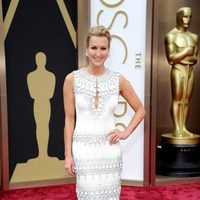 Lara Spencer en la alfombra roja de los Oscar 2014