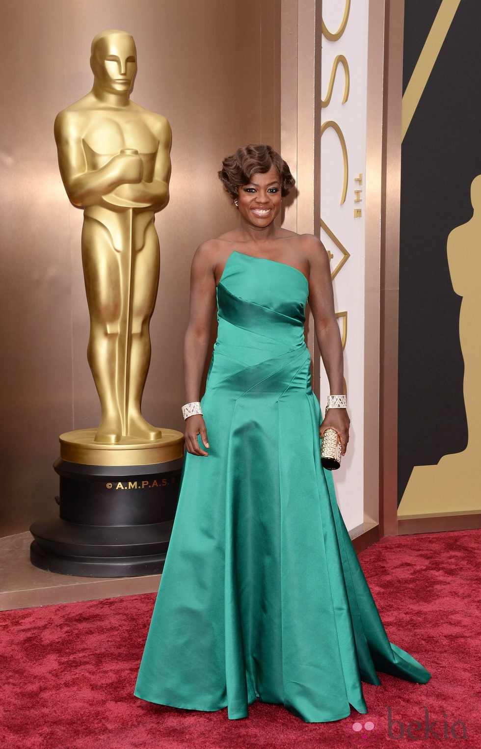 Viola Davis en los Oscar 2014