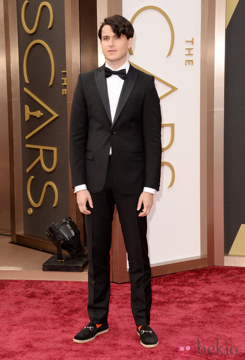 Ezra Koenig en la alfombra roja de los Oscar 2014