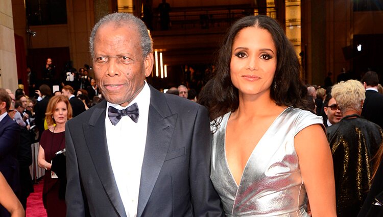 Sidney Poitier en los Oscar 2014