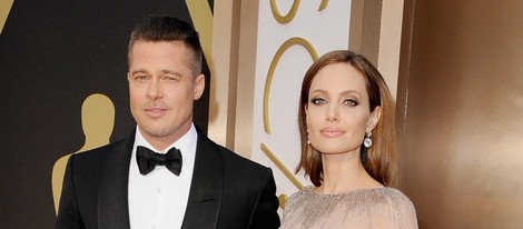 Brad Pitt y Angelina Jolie en los Oscar 2014