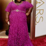 Gabourey Sidibe en la alfombra roja de los Oscar 2014