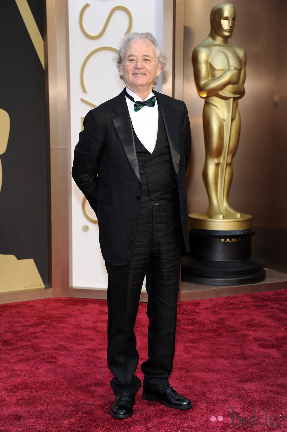 Bill Murray en la alfombra roja de los Oscar 2014