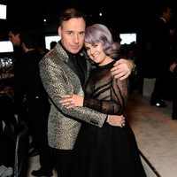 David Furnish y Kelly Osbourne en la fiesta post Oscar 2014 organizada por Elton John