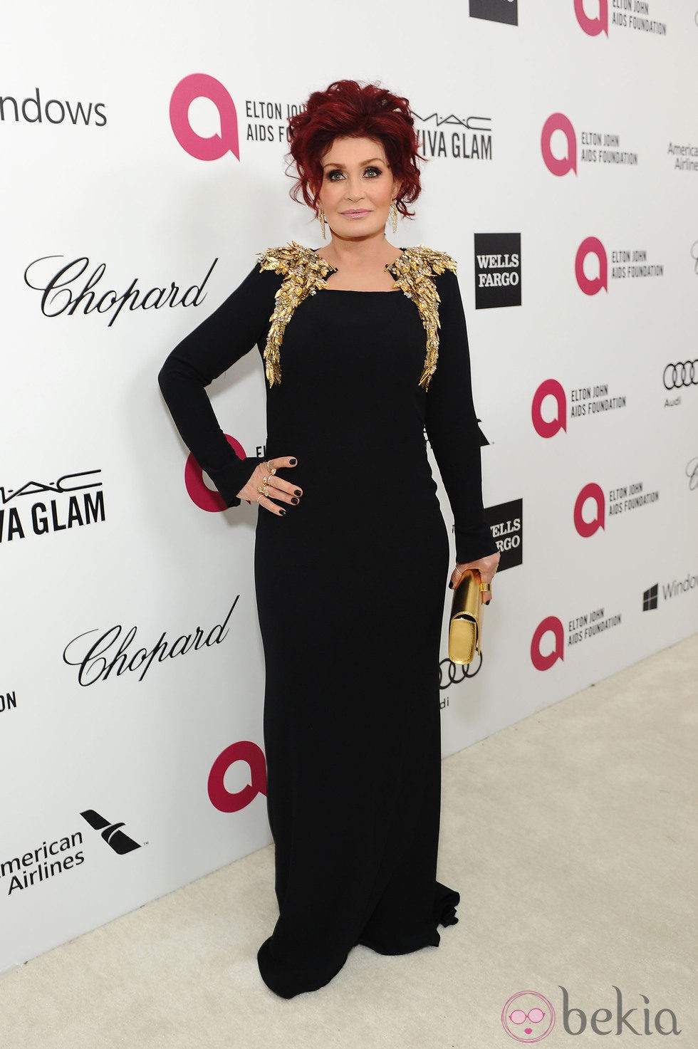 Sharon Osbourne en la fiesta post Oscar 2014 organizada por Elton John