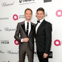 Neil Patrick Harris y David Burtka en la fiesta post Oscar 2014 organizada por Elton John