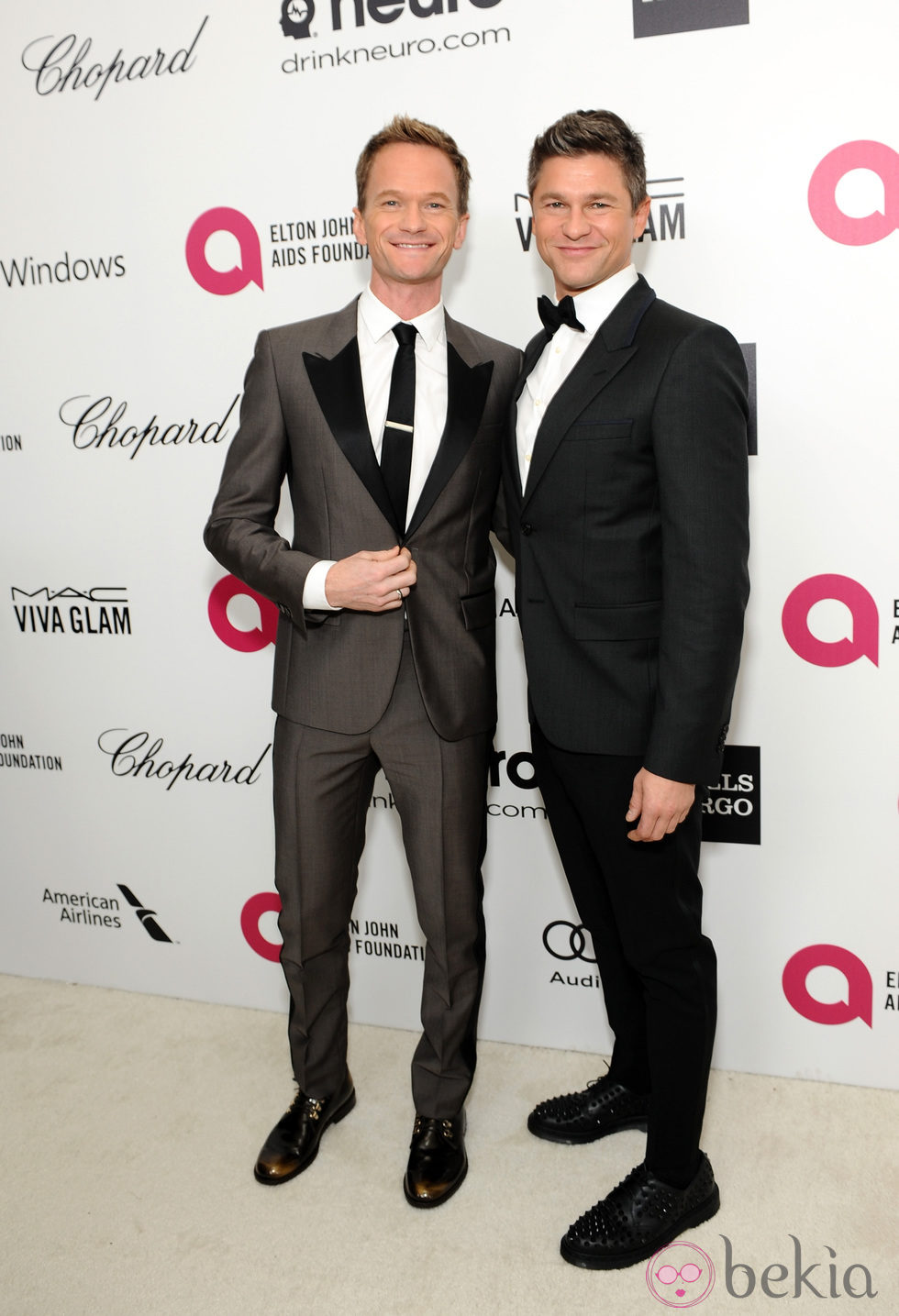 Neil Patrick Harris y David Burtka en la fiesta post Oscar 2014 organizada por Elton John