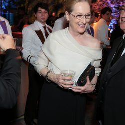 Meryl Streep en la fiesta Governors Ball tras los Oscar 2014