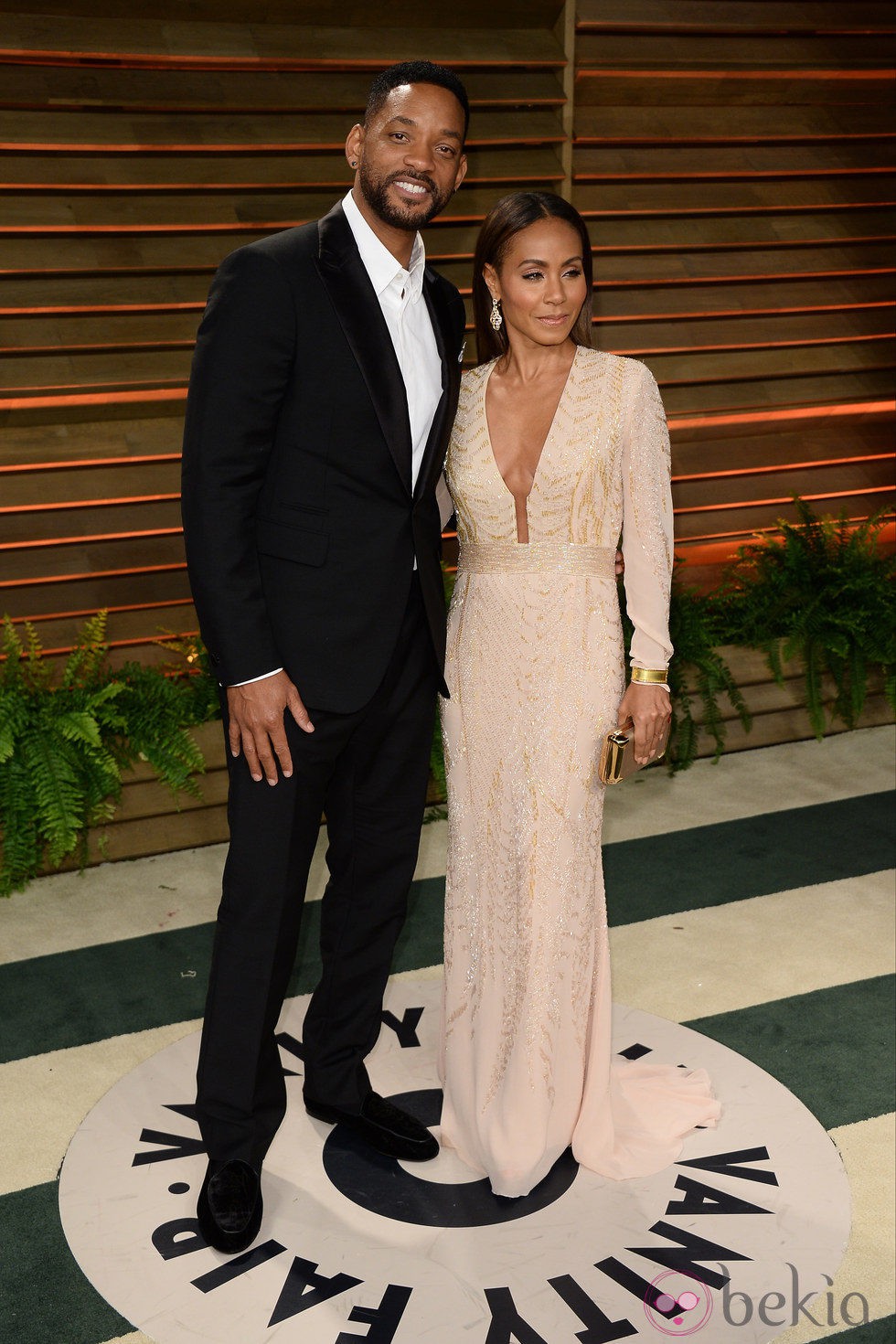 Will Smith y Jada Pinkett Smith en la fiesta Vanity Fair tras los Oscar 2014