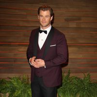 Chris Hemsworth en la fiesta Vanity Fair tras los Oscar 2014