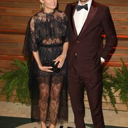 Diane Kruger y Joshua Jackson en la fiesta Vanity Fair tras los Oscar 2014