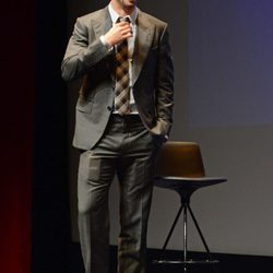 Gerard Piqué en una conferencia sobre periodistas y futbolistas