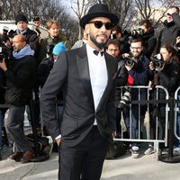 Swizz Beatz en el desfile de Chanel de la Paris Fashion Week