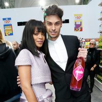 Baptiste Giabiconi y Rihanna en el desfile de Chanel en la Paris Fashion Week