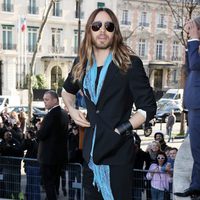 Jared Leto en el desfile de Miu Miu en la Paris Fashion Week 2014