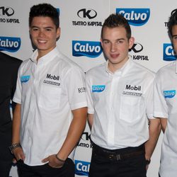 Pablo Nieto y el Team Calvo 2014 en la presentación del equipo en Madrid