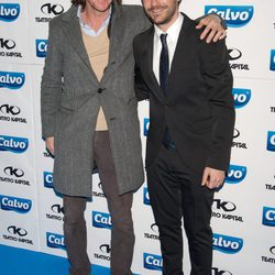 Nicolás Vallejo-Nájera y Pablo Nieto en la presentación del Team Calvo 2014 en Madrid