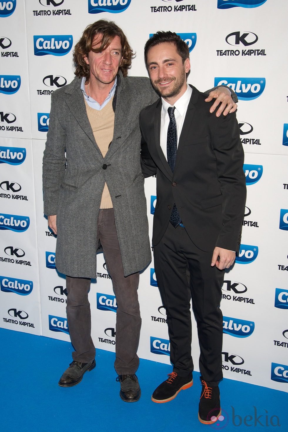 Nicolás Vallejo-Nájera y Pablo Nieto en la presentación del Team Calvo 2014 en Madrid