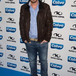 Juan Peña en la presentación del Team Calvo 2014 en Madrid