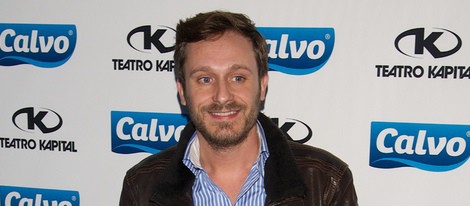 Juan Peña en la presentación del Team Calvo 2014 en Madrid